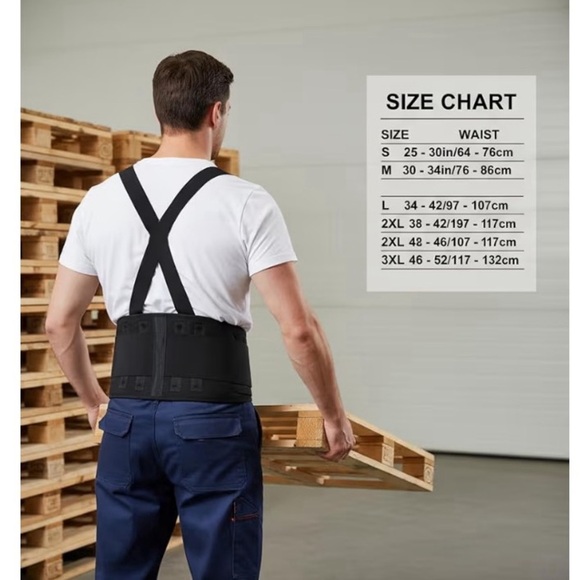 NEW  Adjustable lumbar support for men and women, size L - Picture 2 of 7